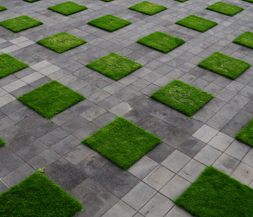 Synthetic Grass Interlock - Ottawa Landscaping